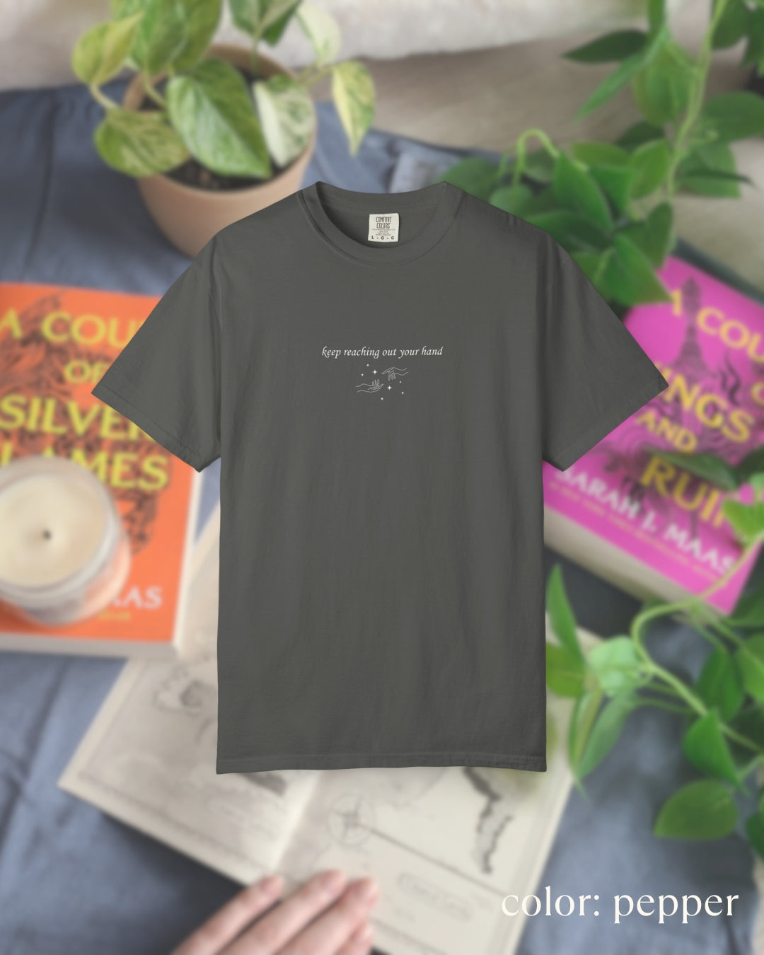 keep reaching out your hand tee