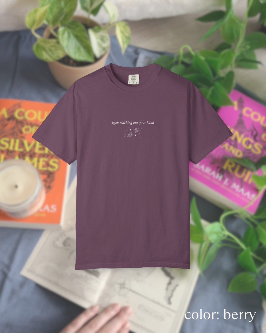 keep reaching out your hand tee