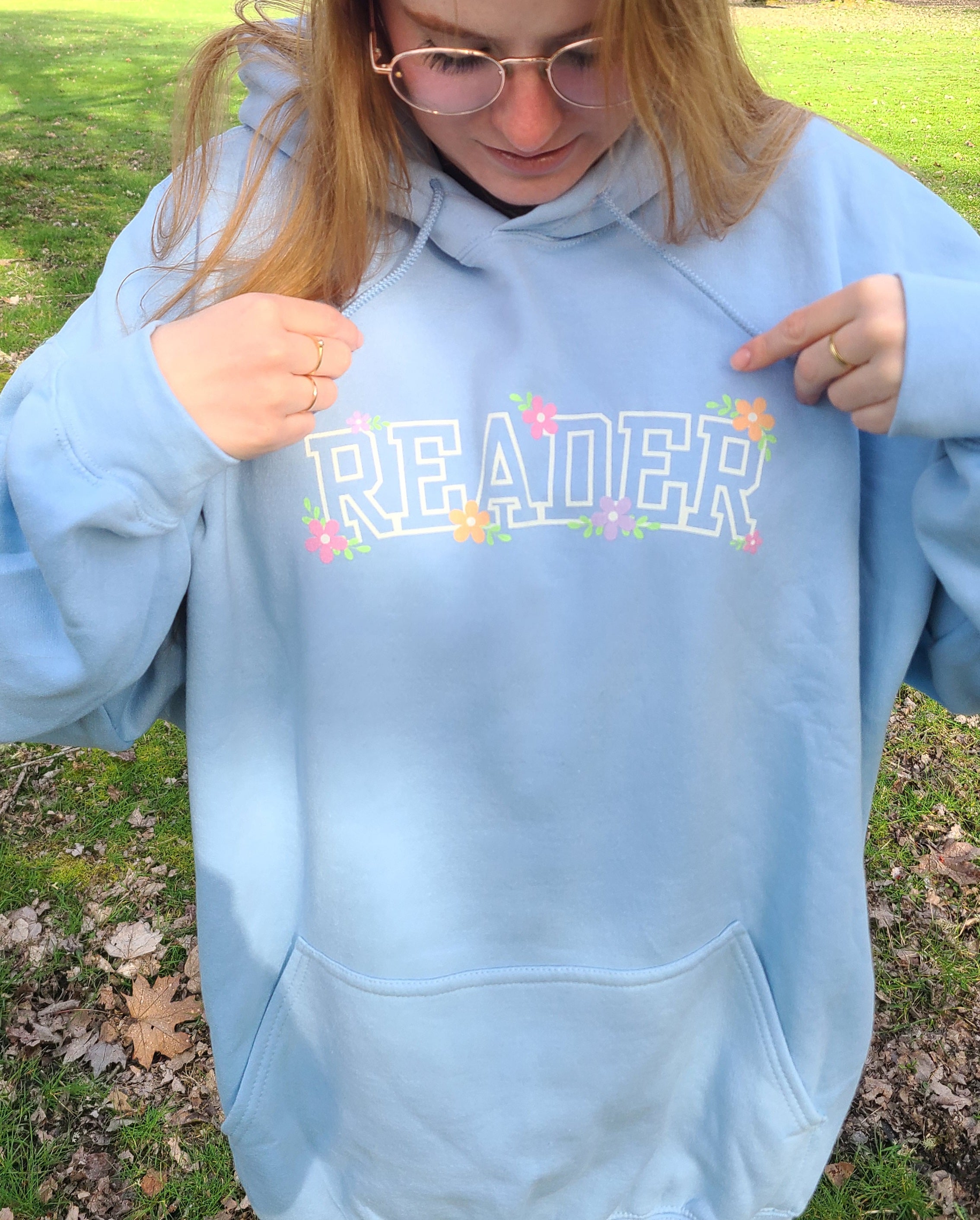 reader hoodie