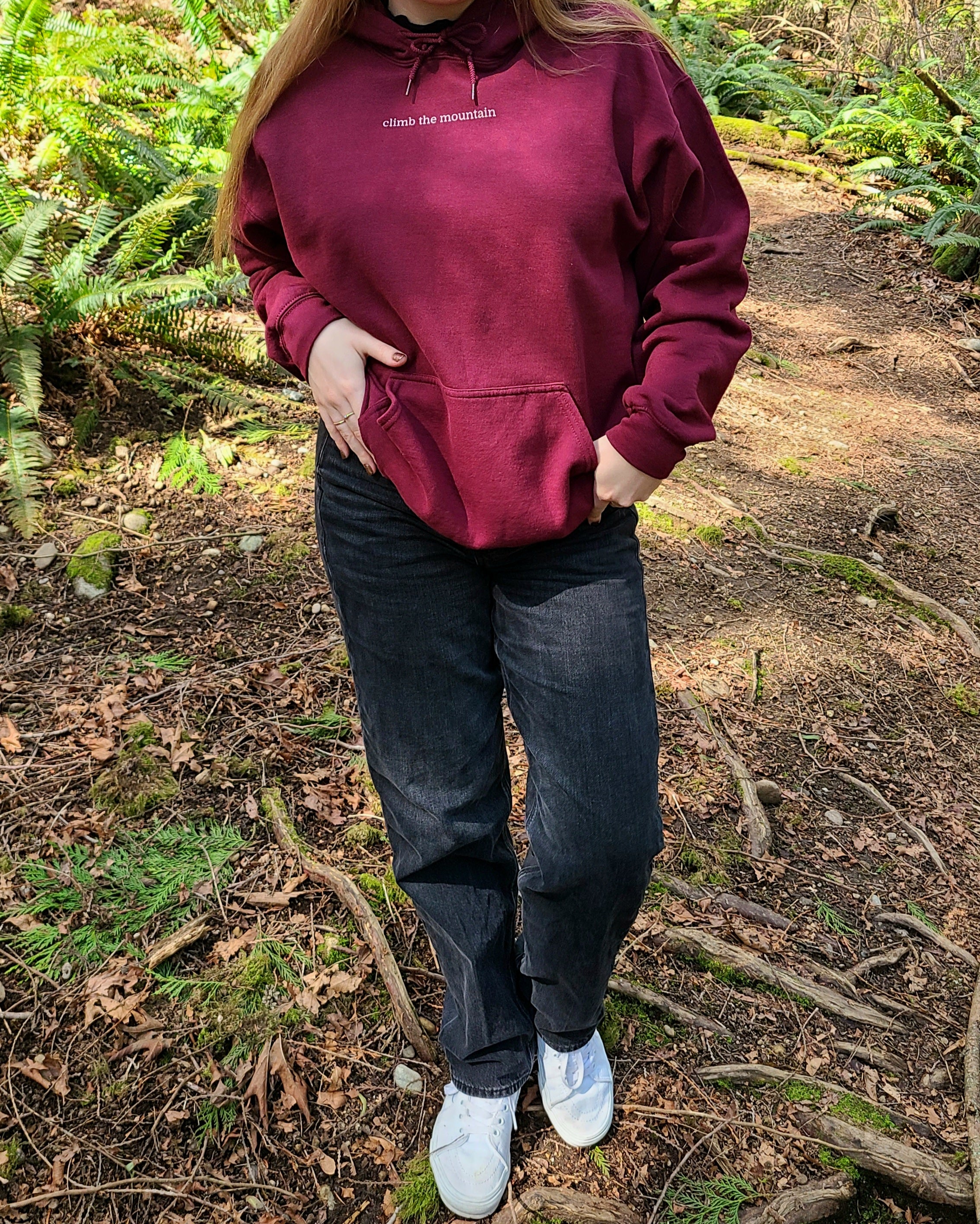 climb the mountain hoodie