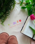 cozy reader tee