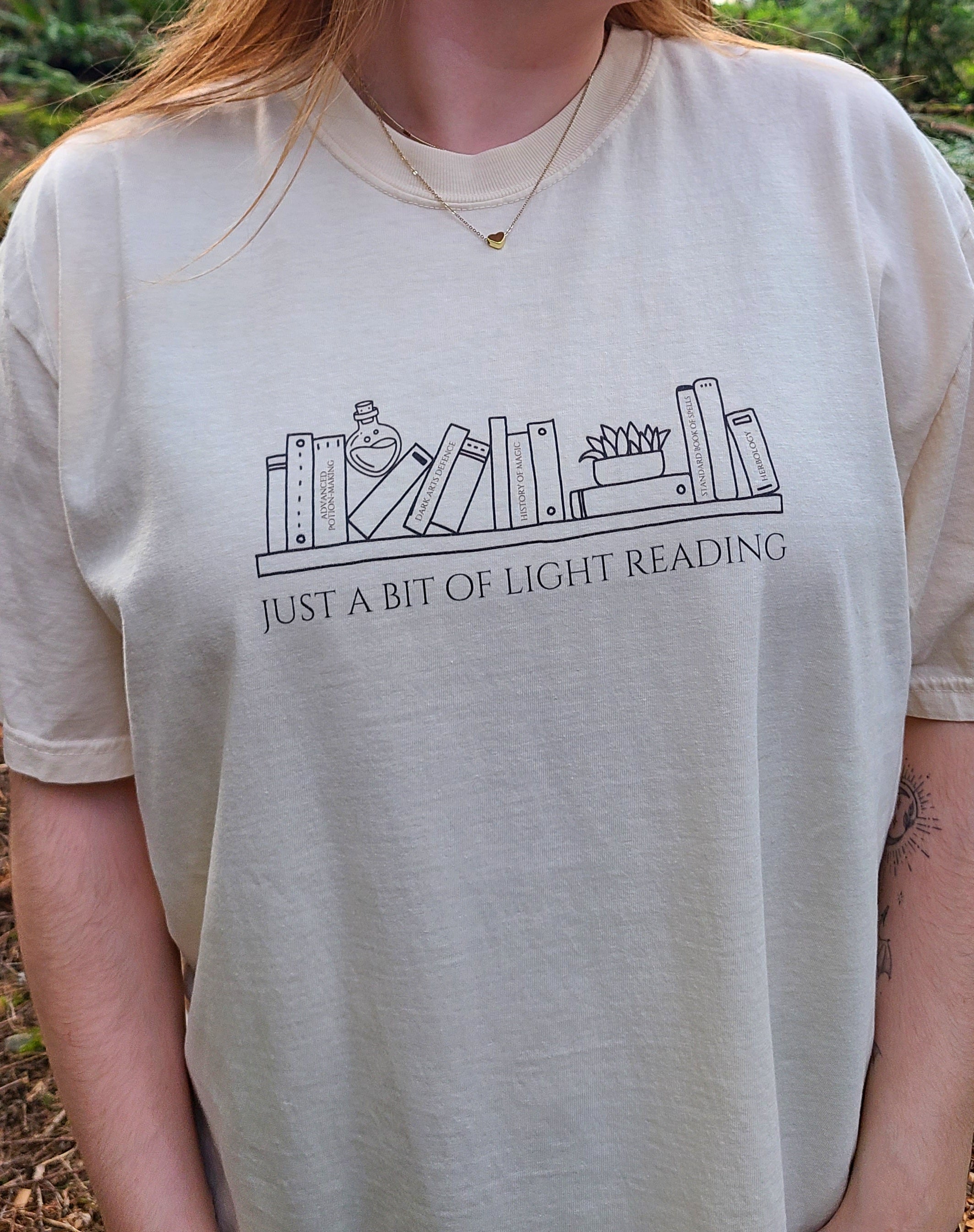 light reading tee