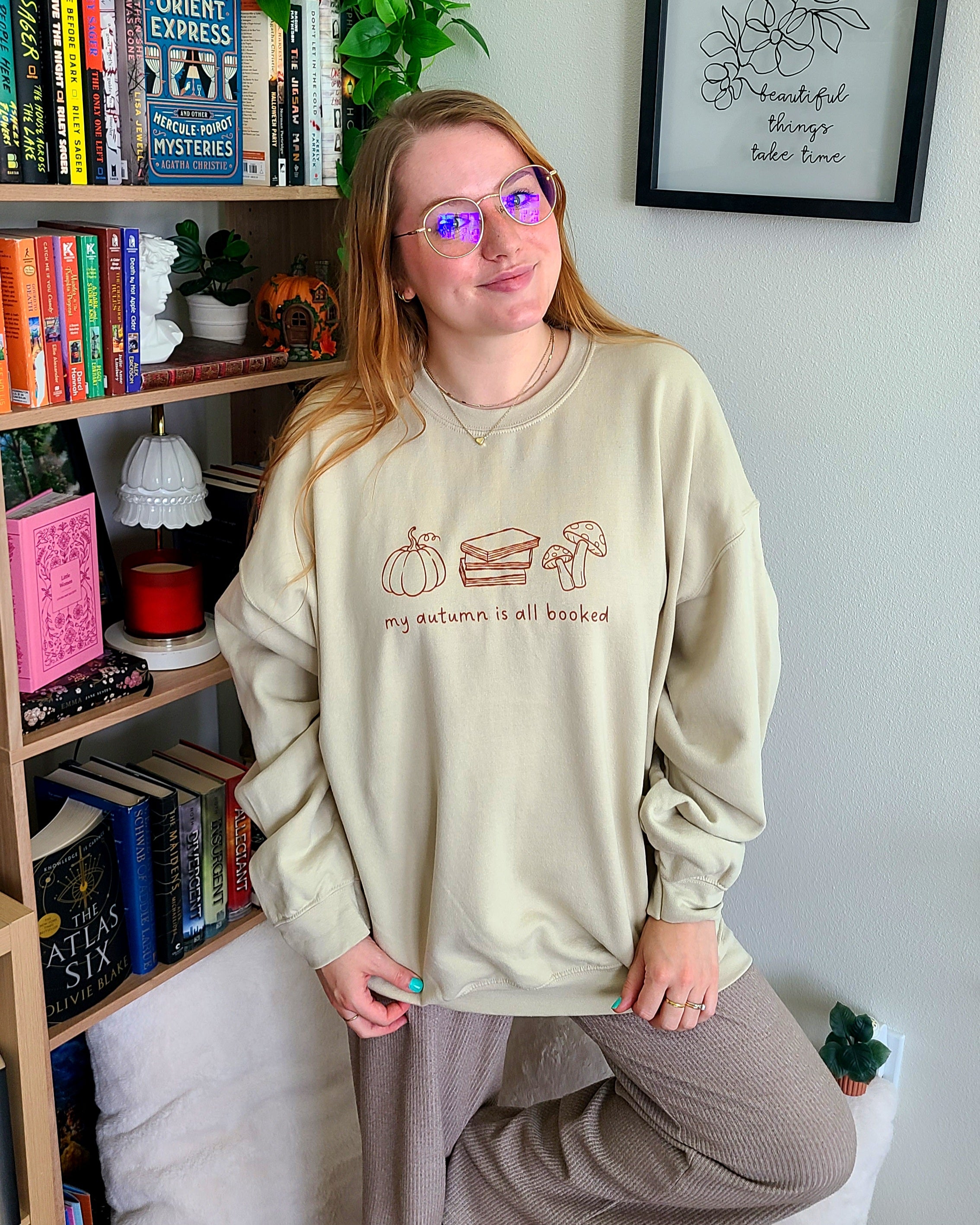 booked sweatshirt (autumn edition)