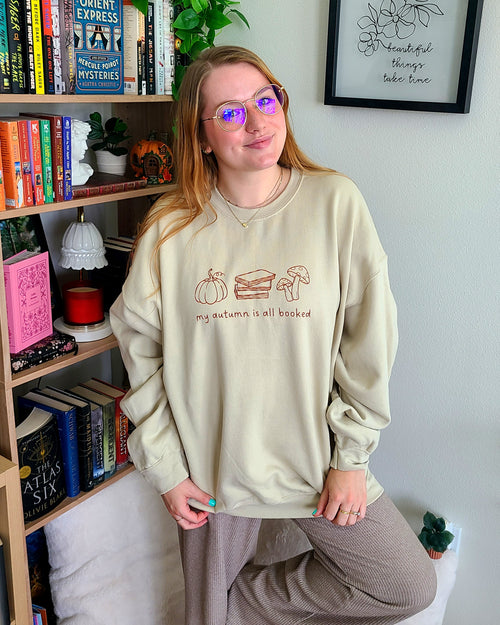 booked sweatshirt (autumn edition)
