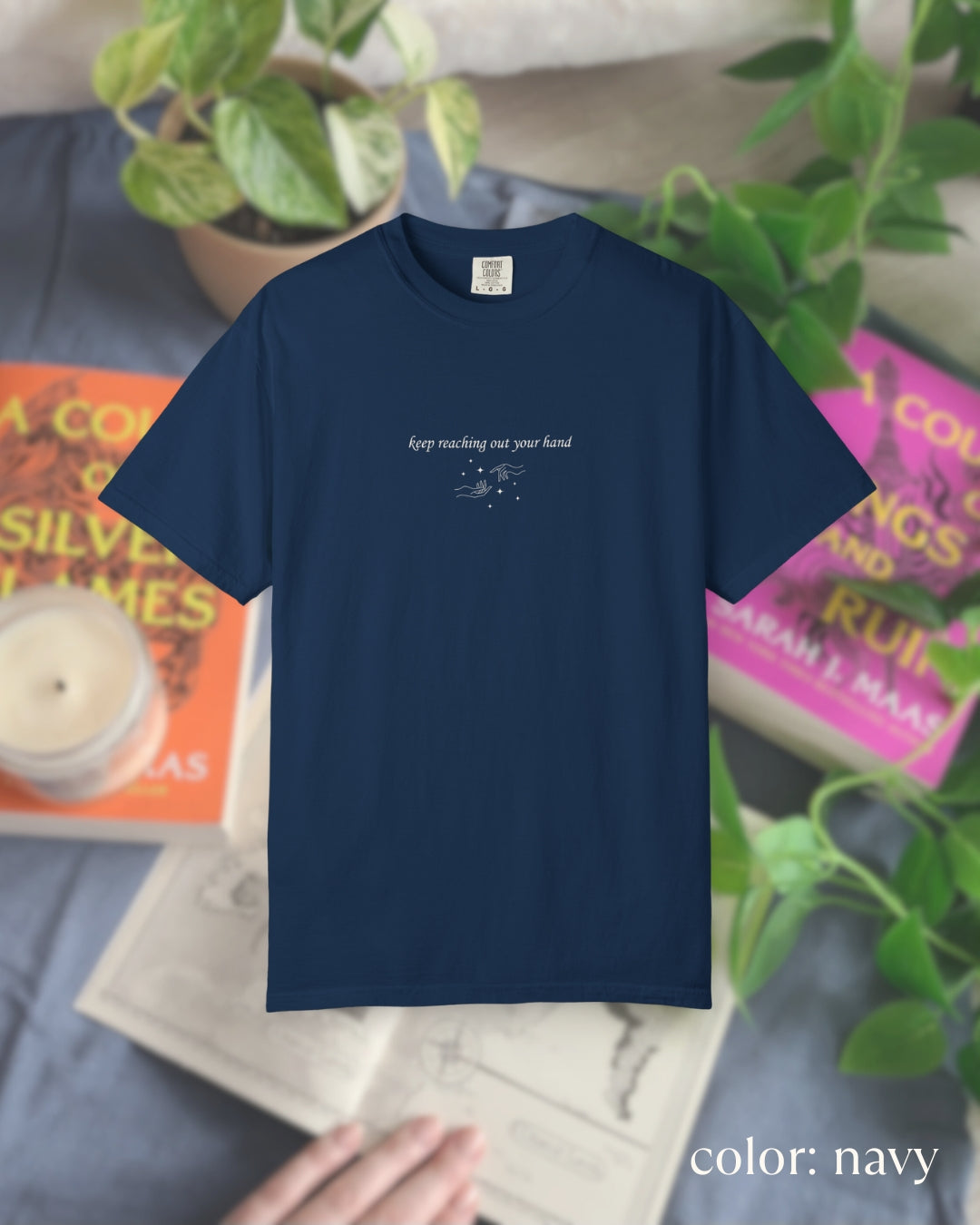 keep reaching out your hand tee