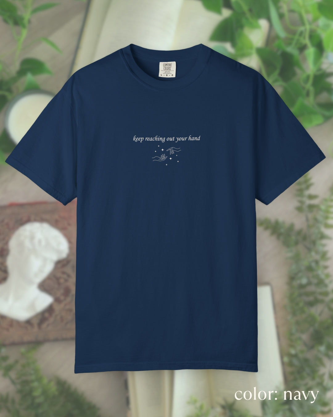 keep reaching out your hand tee