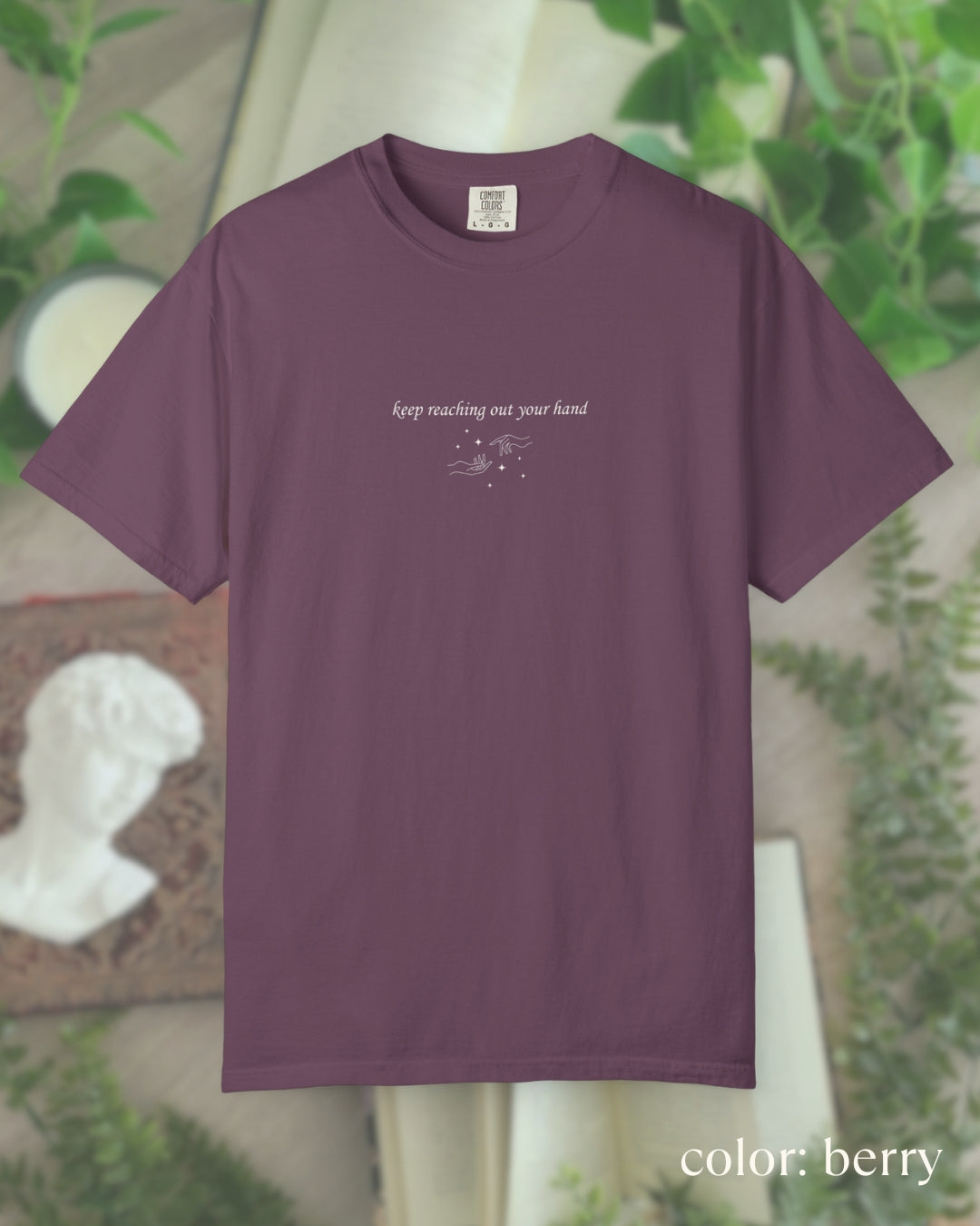 keep reaching out your hand tee