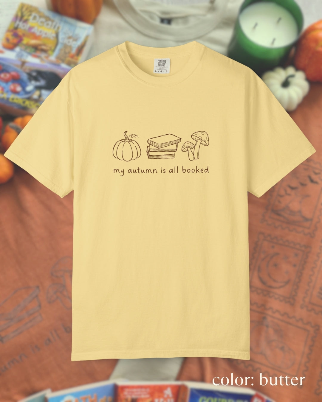 booked tee (autumn edition)