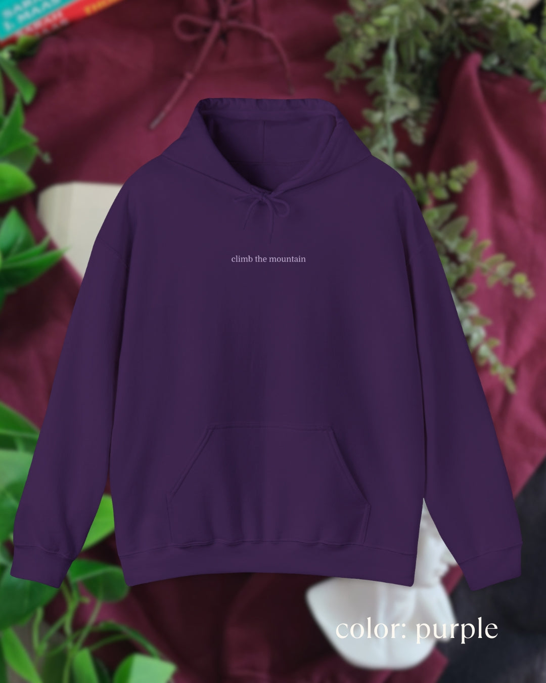 climb the mountain hoodie