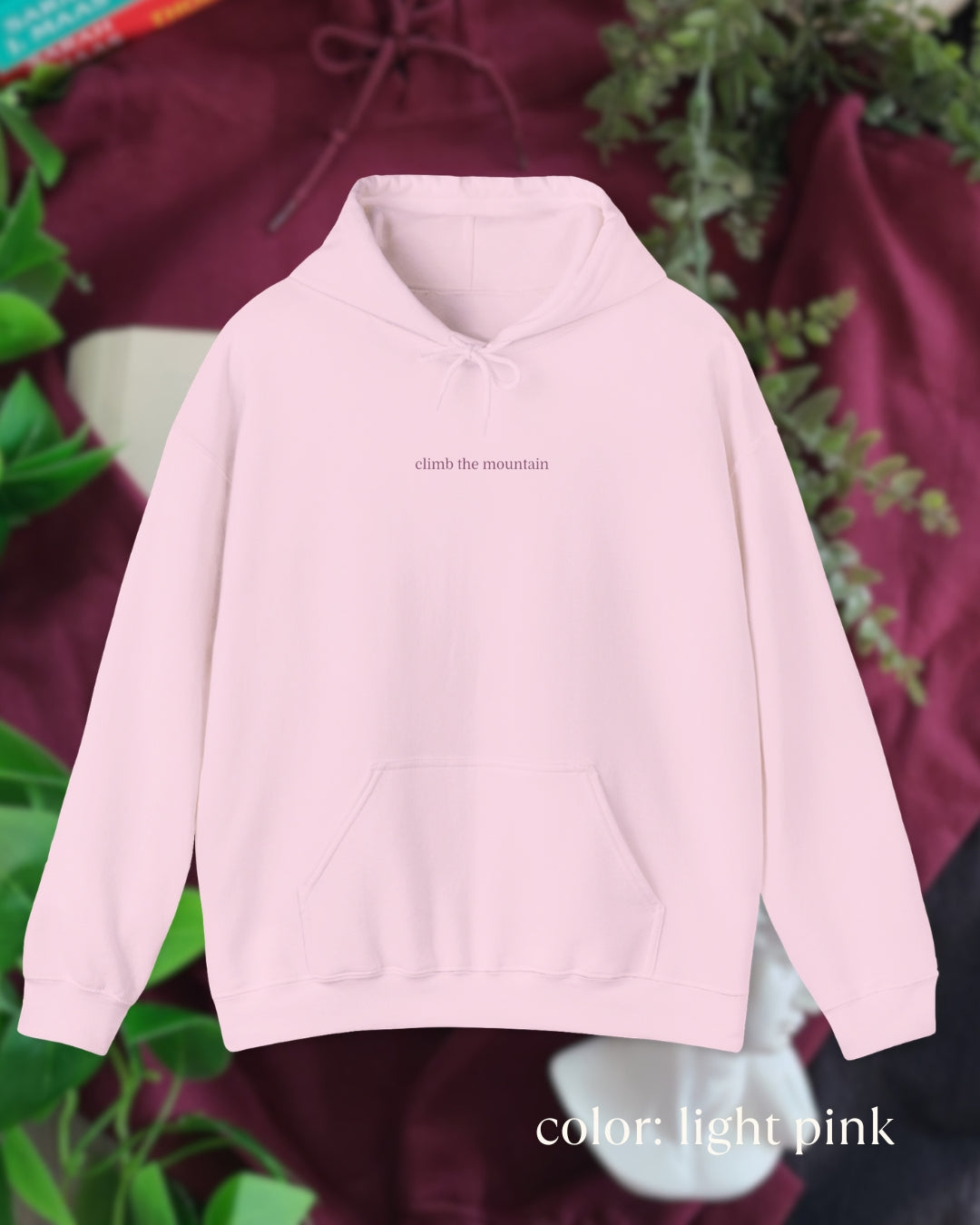 climb the mountain hoodie