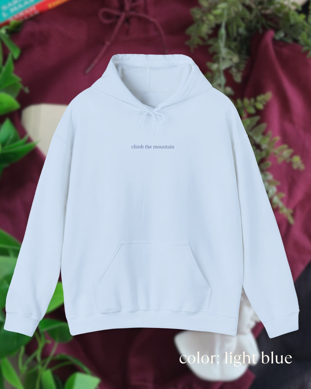 climb the mountain hoodie