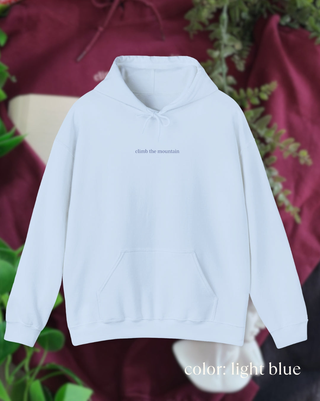 climb the mountain hoodie