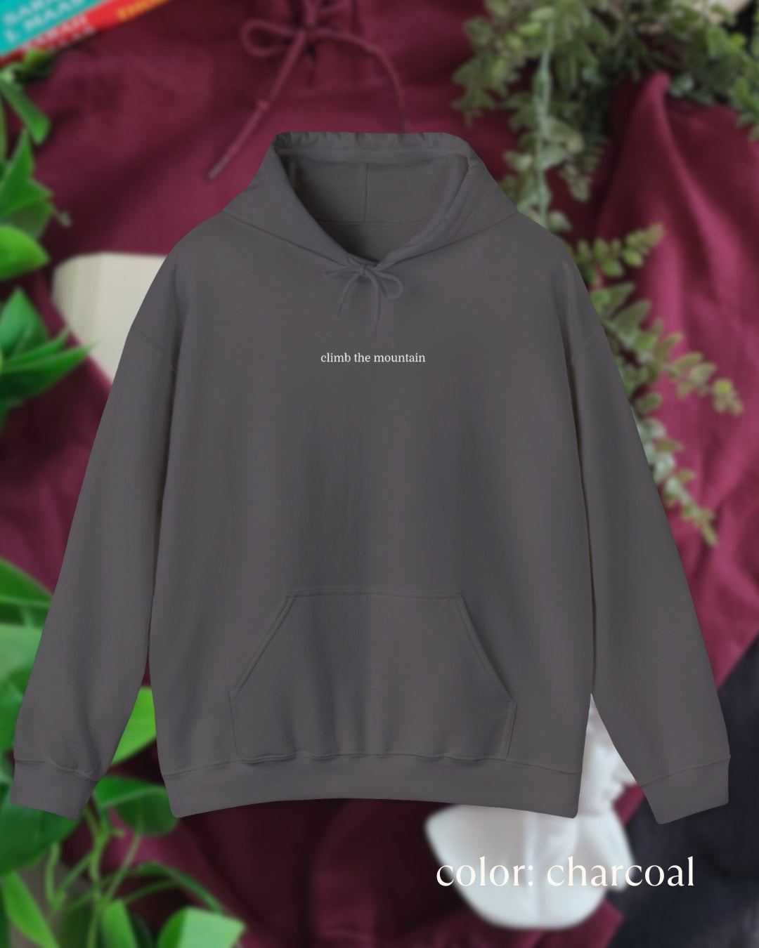 climb the mountain hoodie