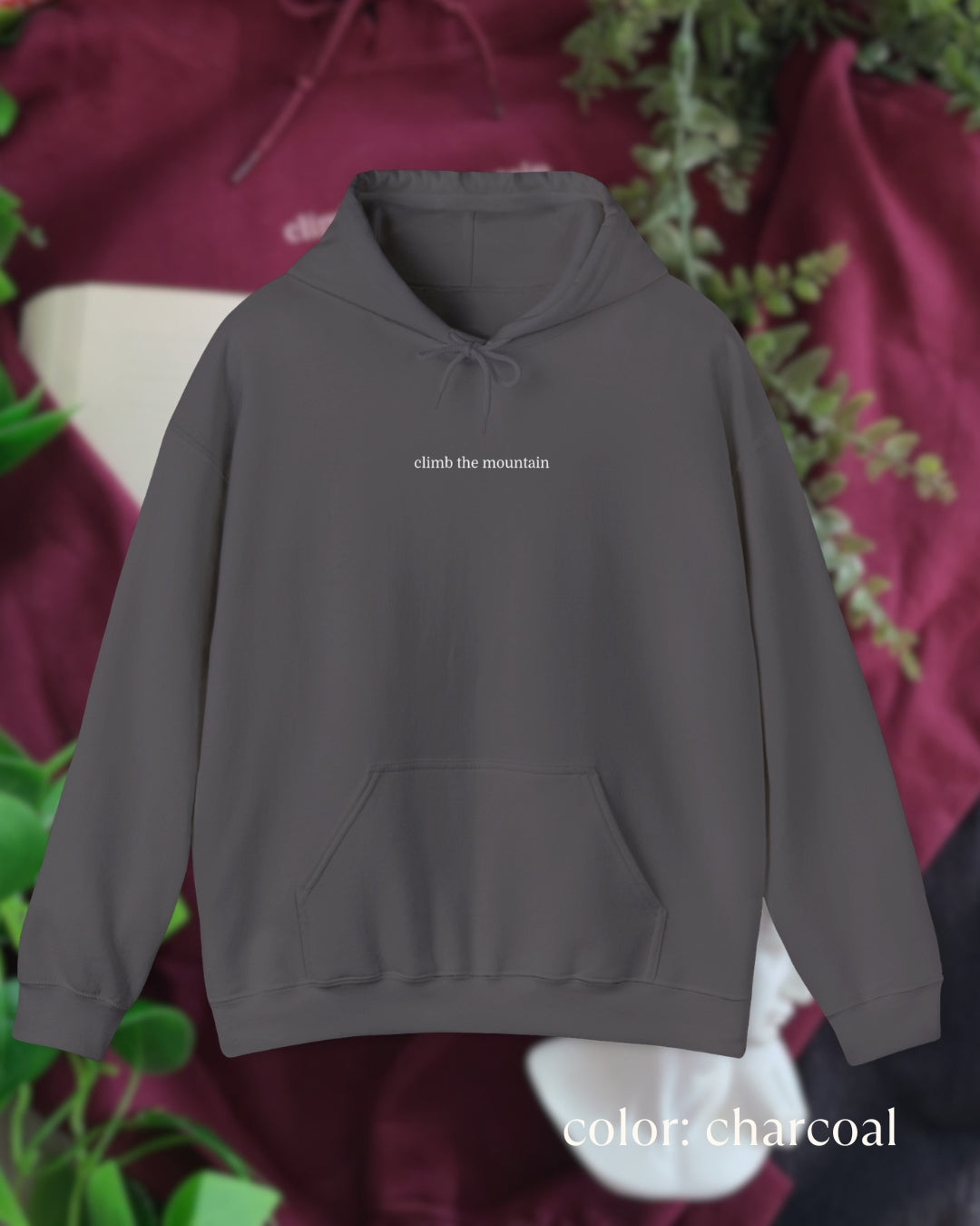 climb the mountain hoodie