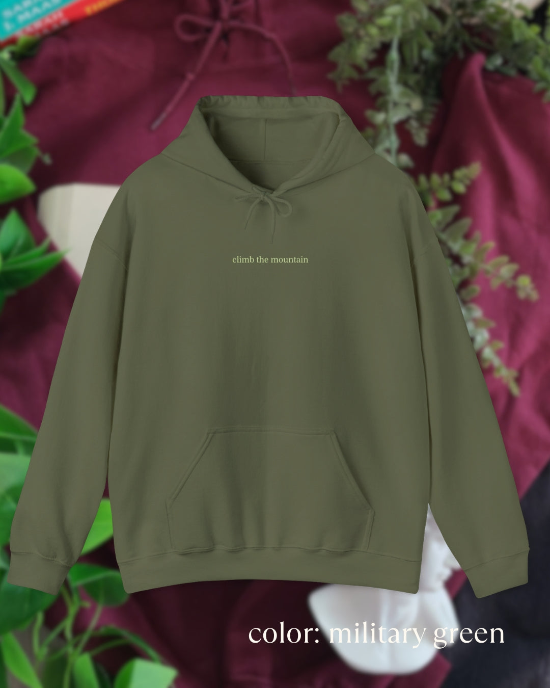 climb the mountain hoodie