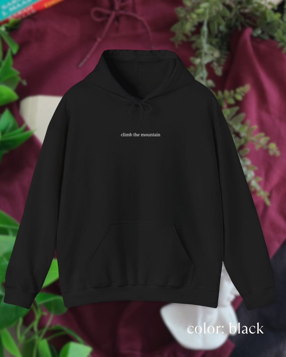 climb the mountain hoodie