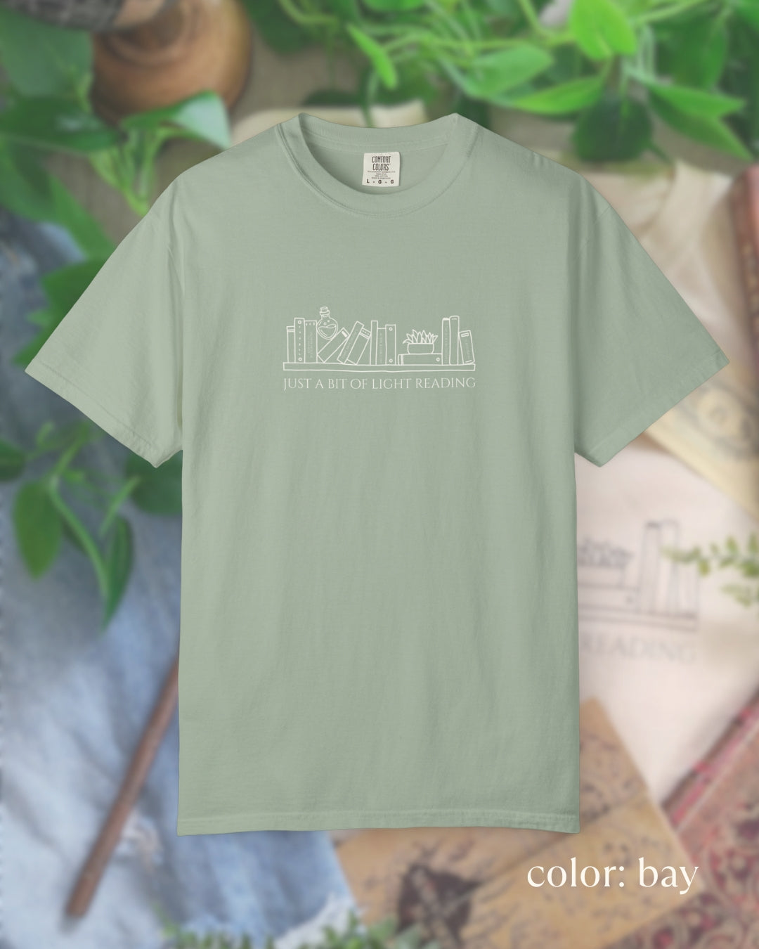 light reading tee