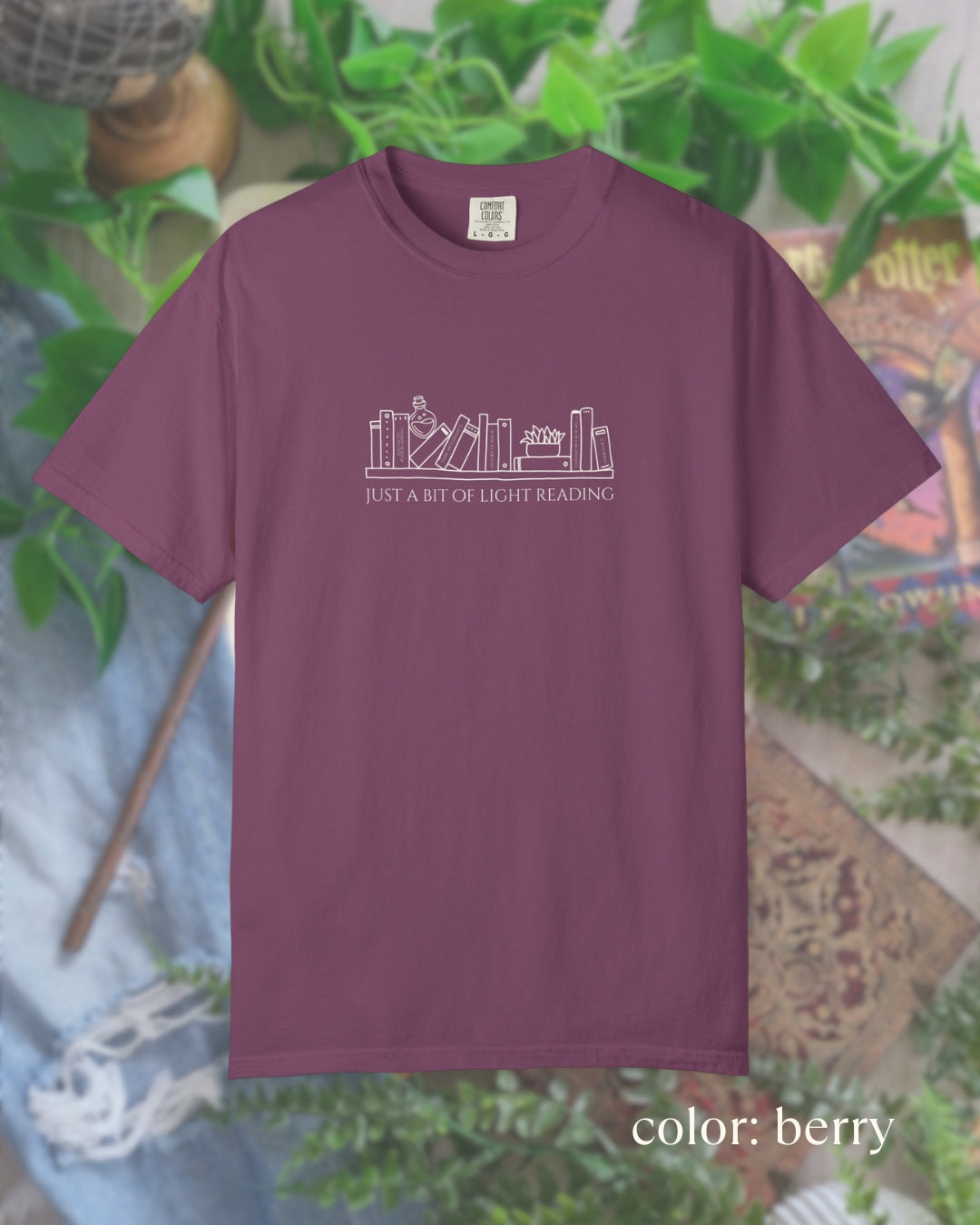 light reading tee
