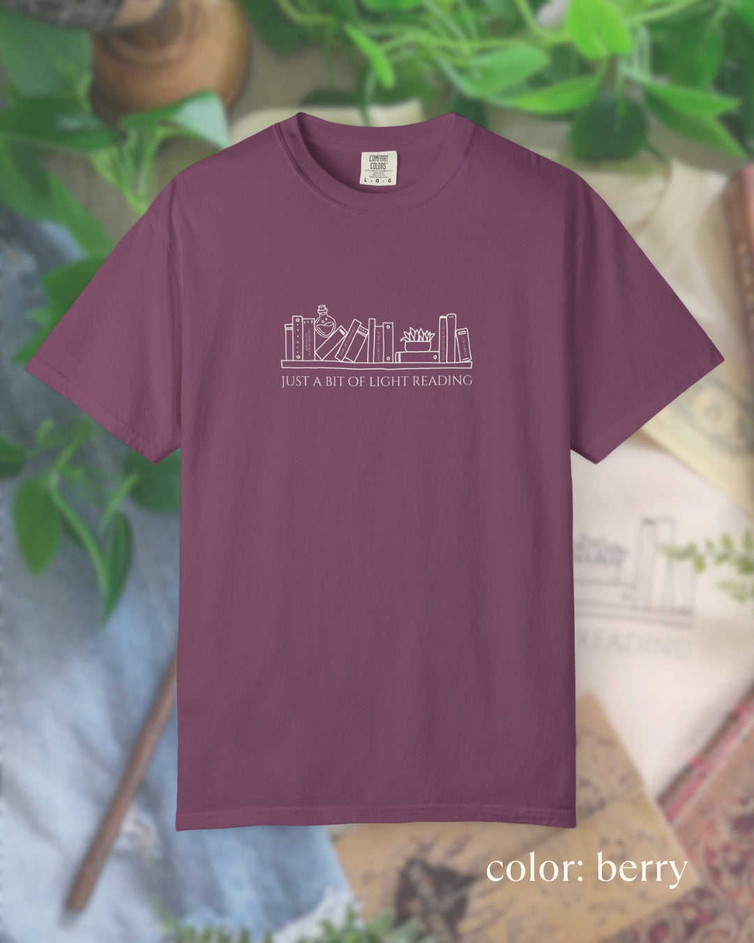 light reading tee