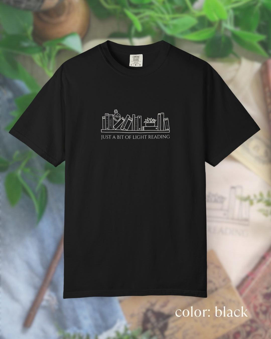 light reading tee
