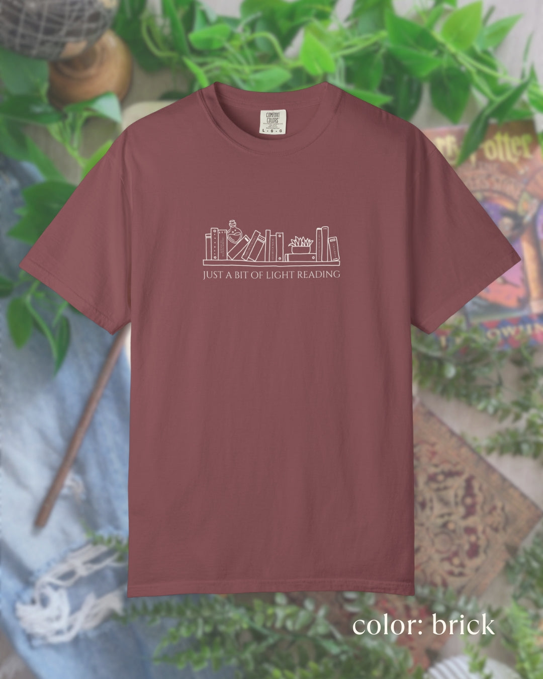 light reading tee