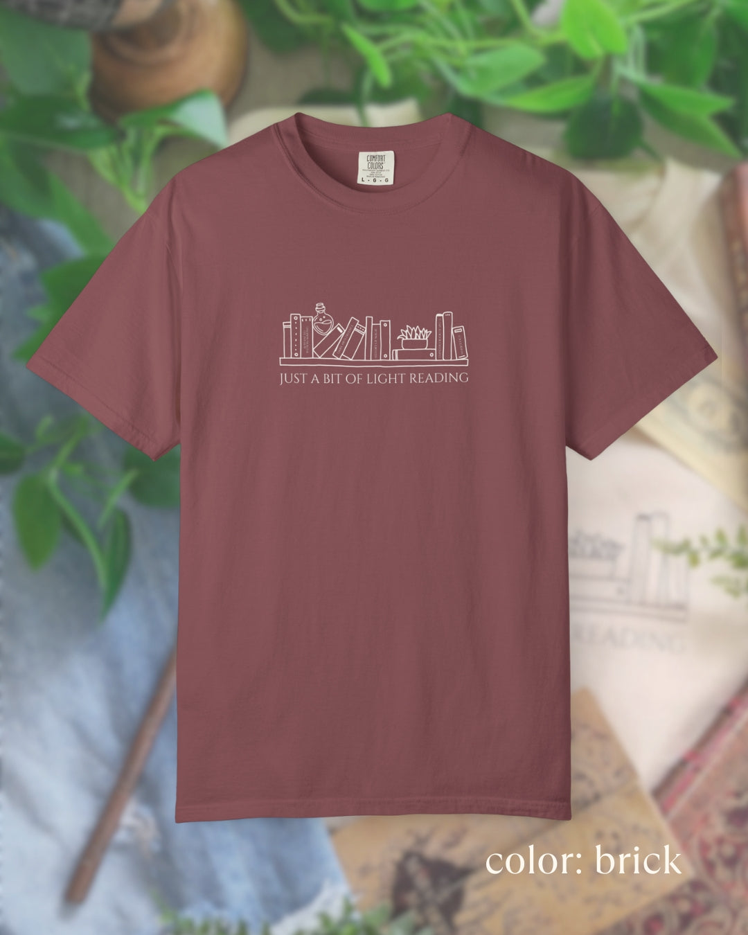 light reading tee
