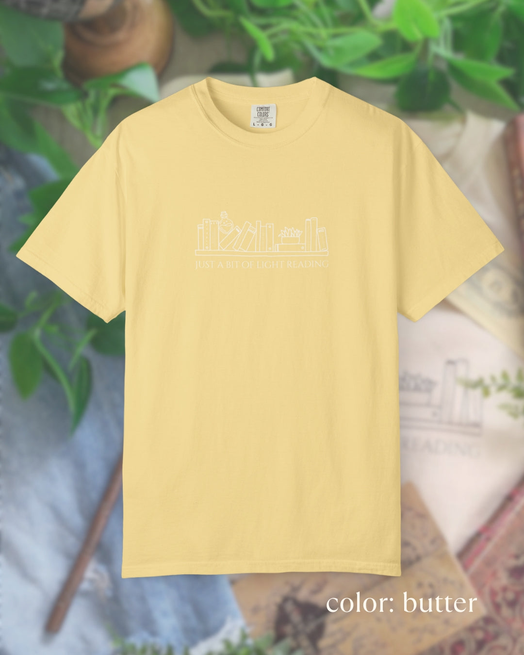 light reading tee