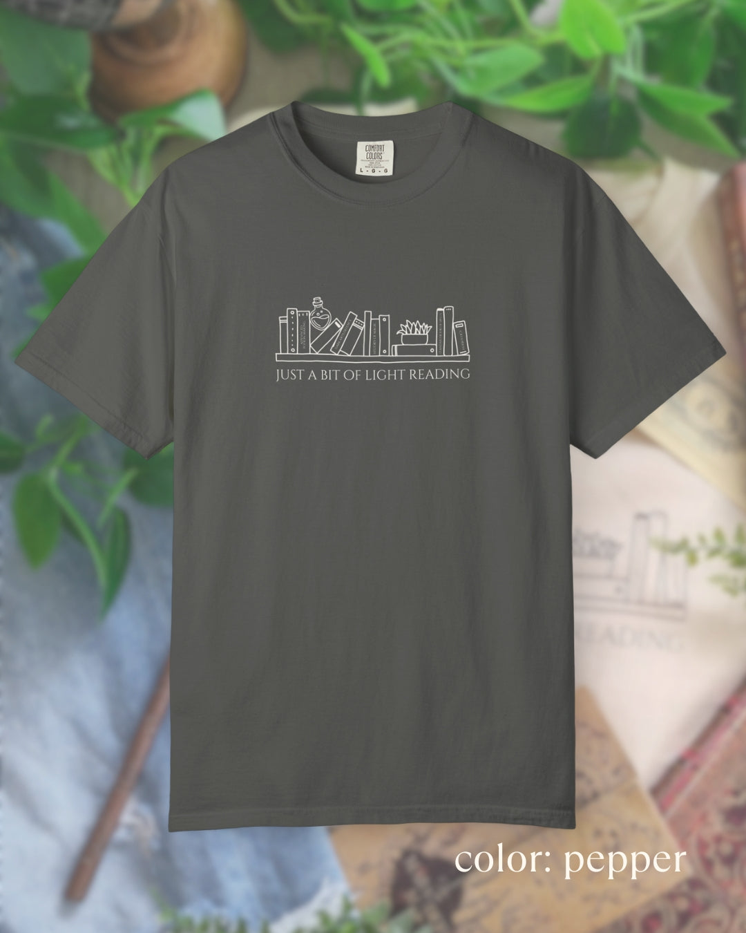 light reading tee