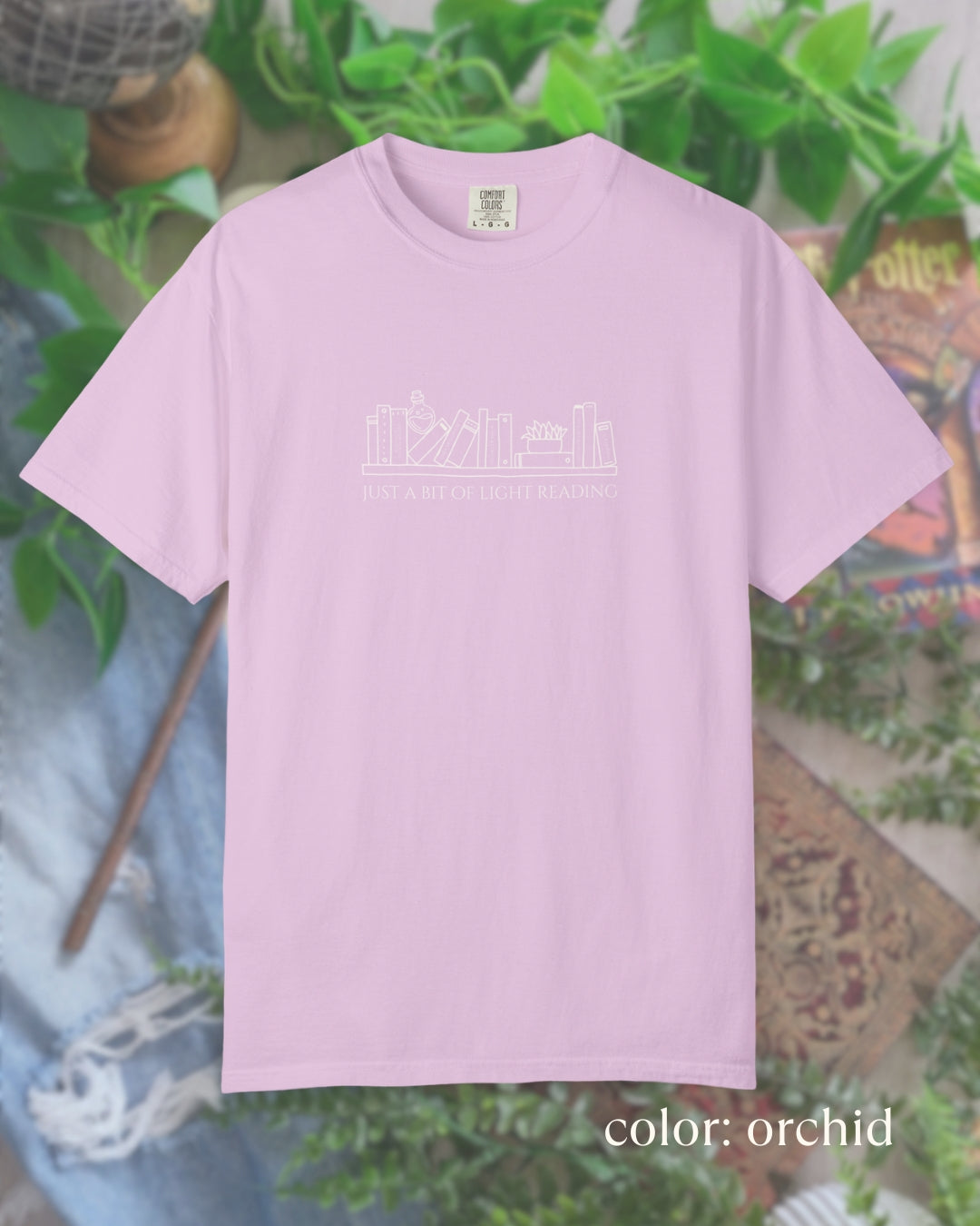 light reading tee