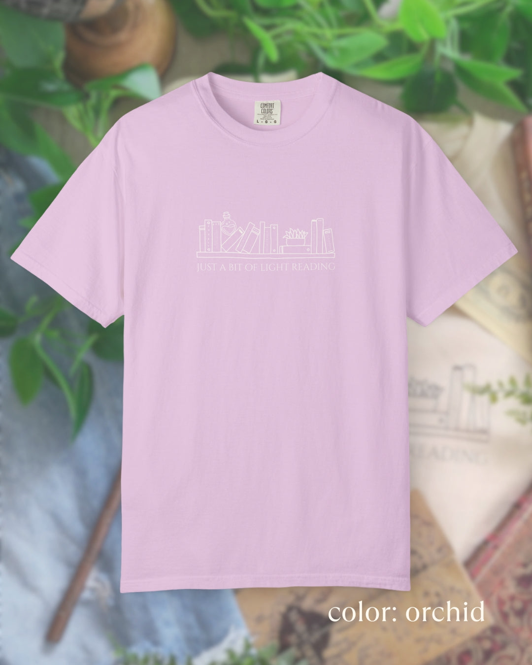 light reading tee