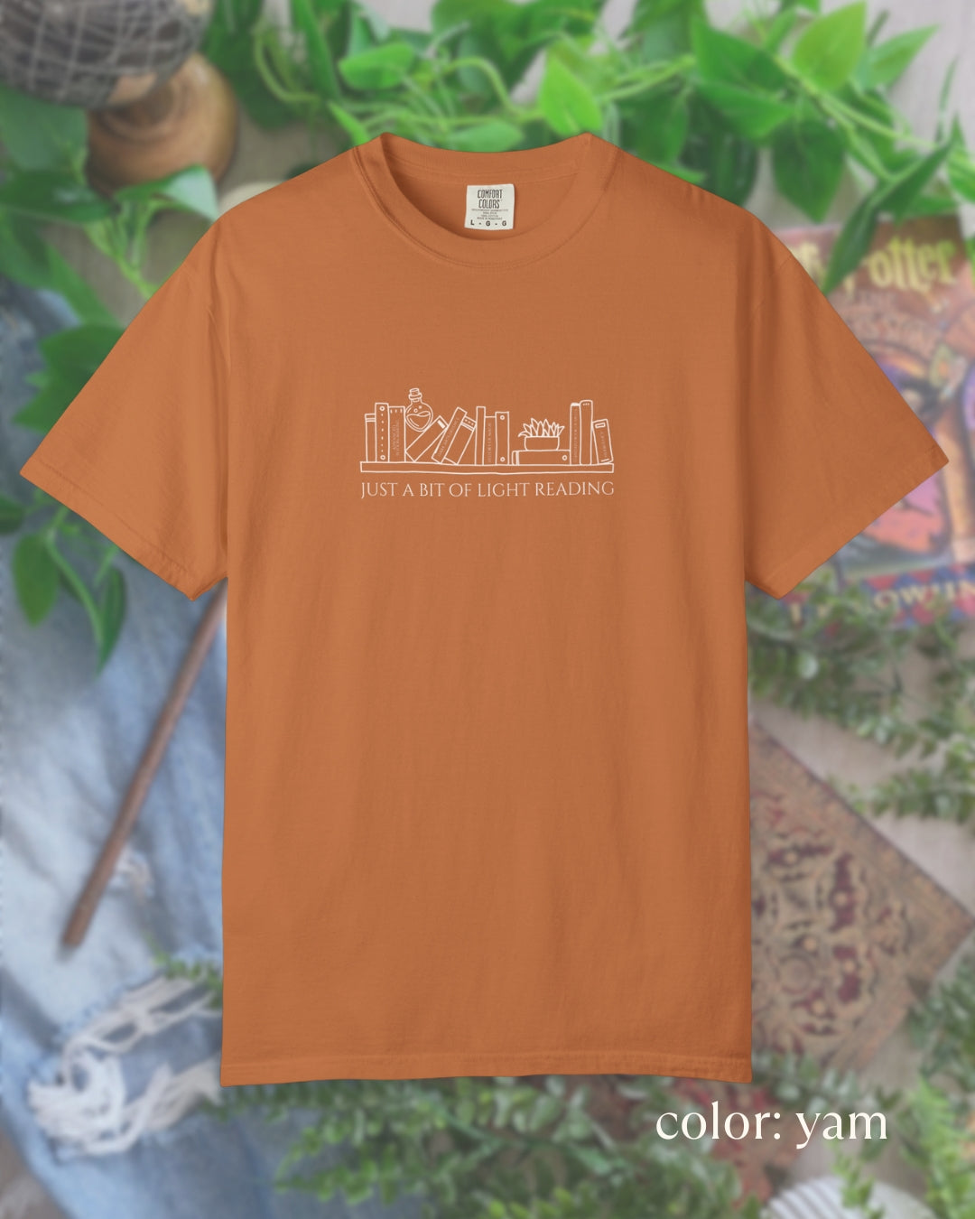 light reading tee