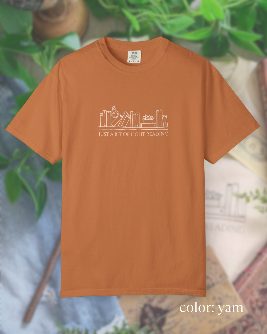 light reading tee