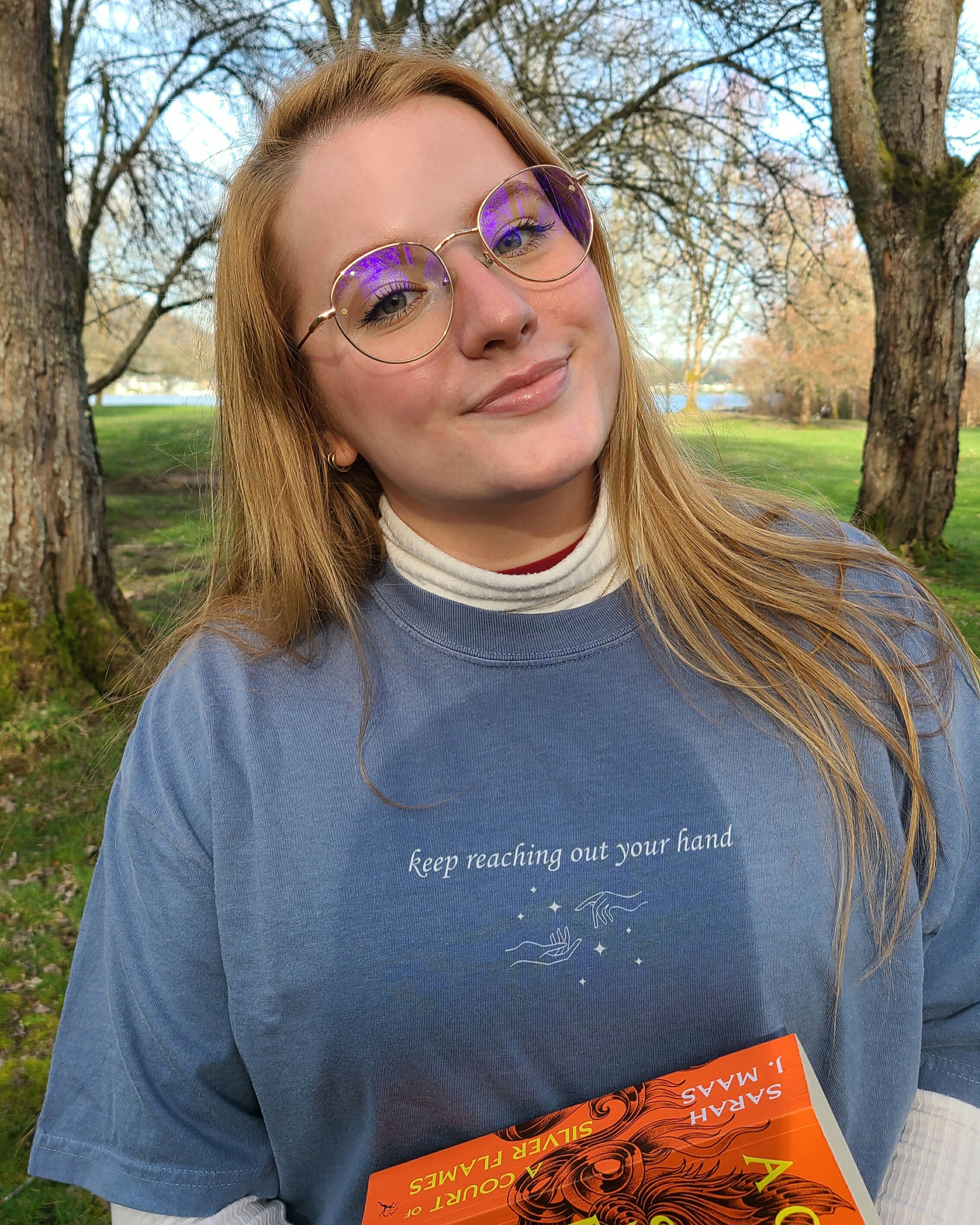 keep reaching out your hand tee