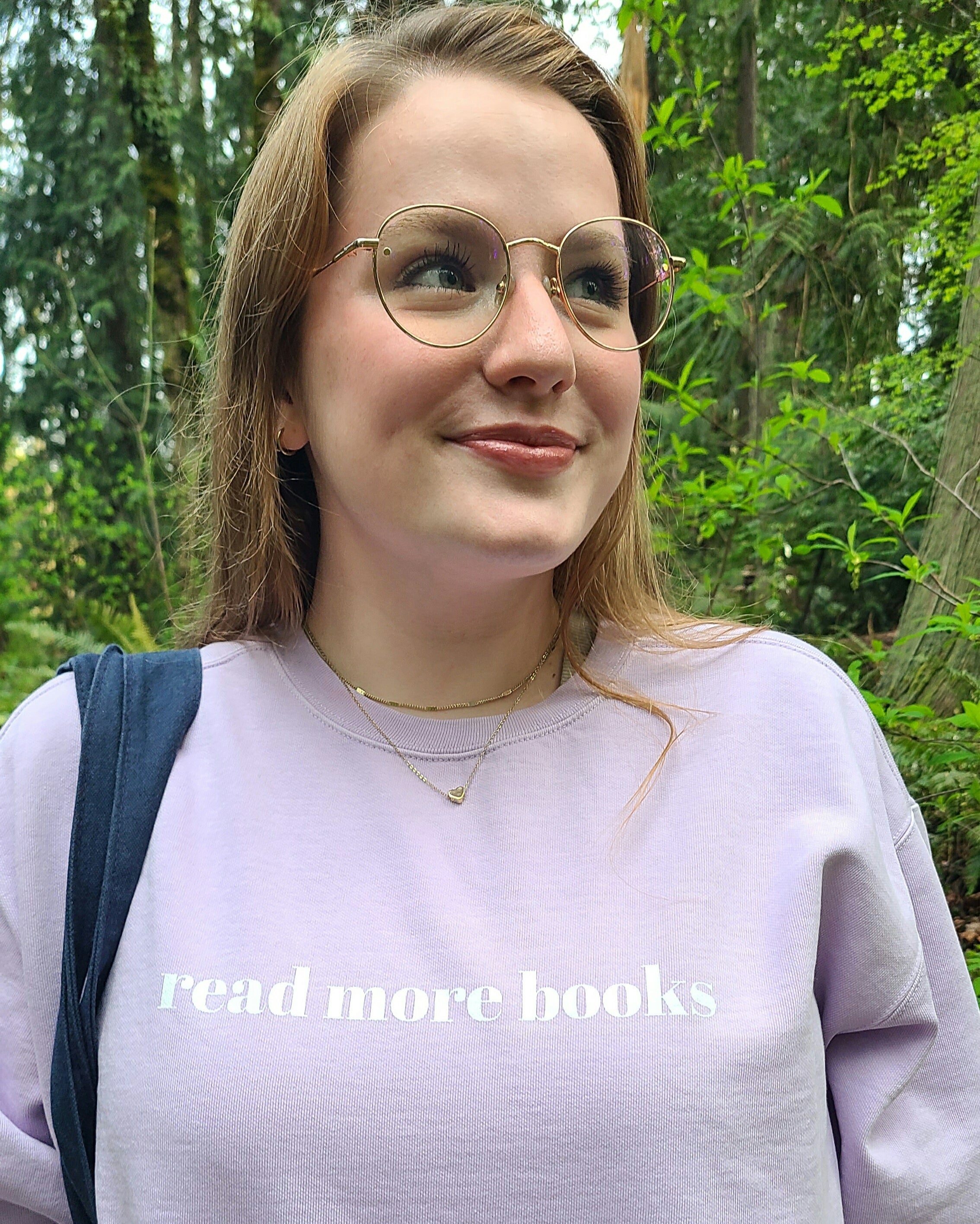 read more books crewneck