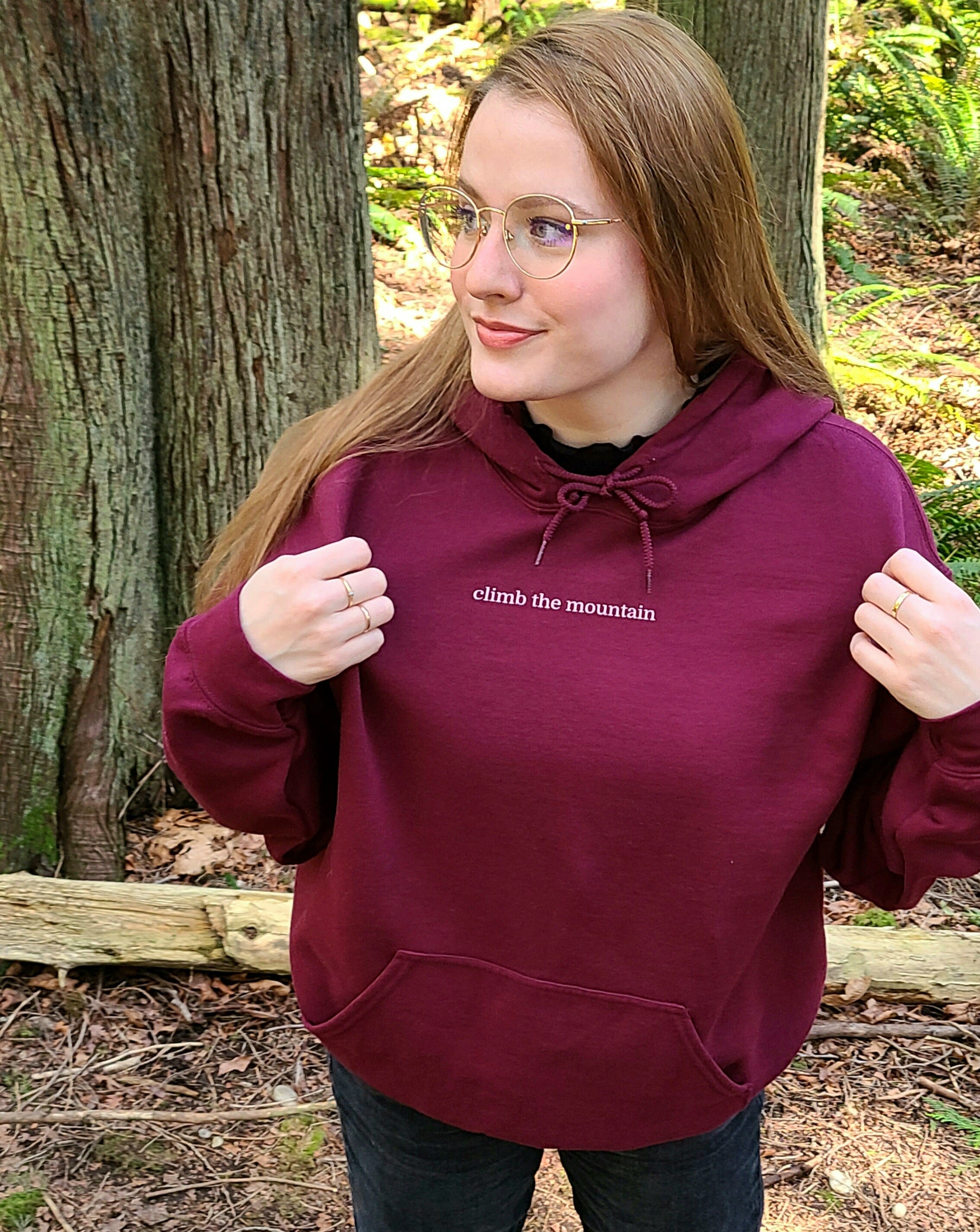 climb the mountain hoodie