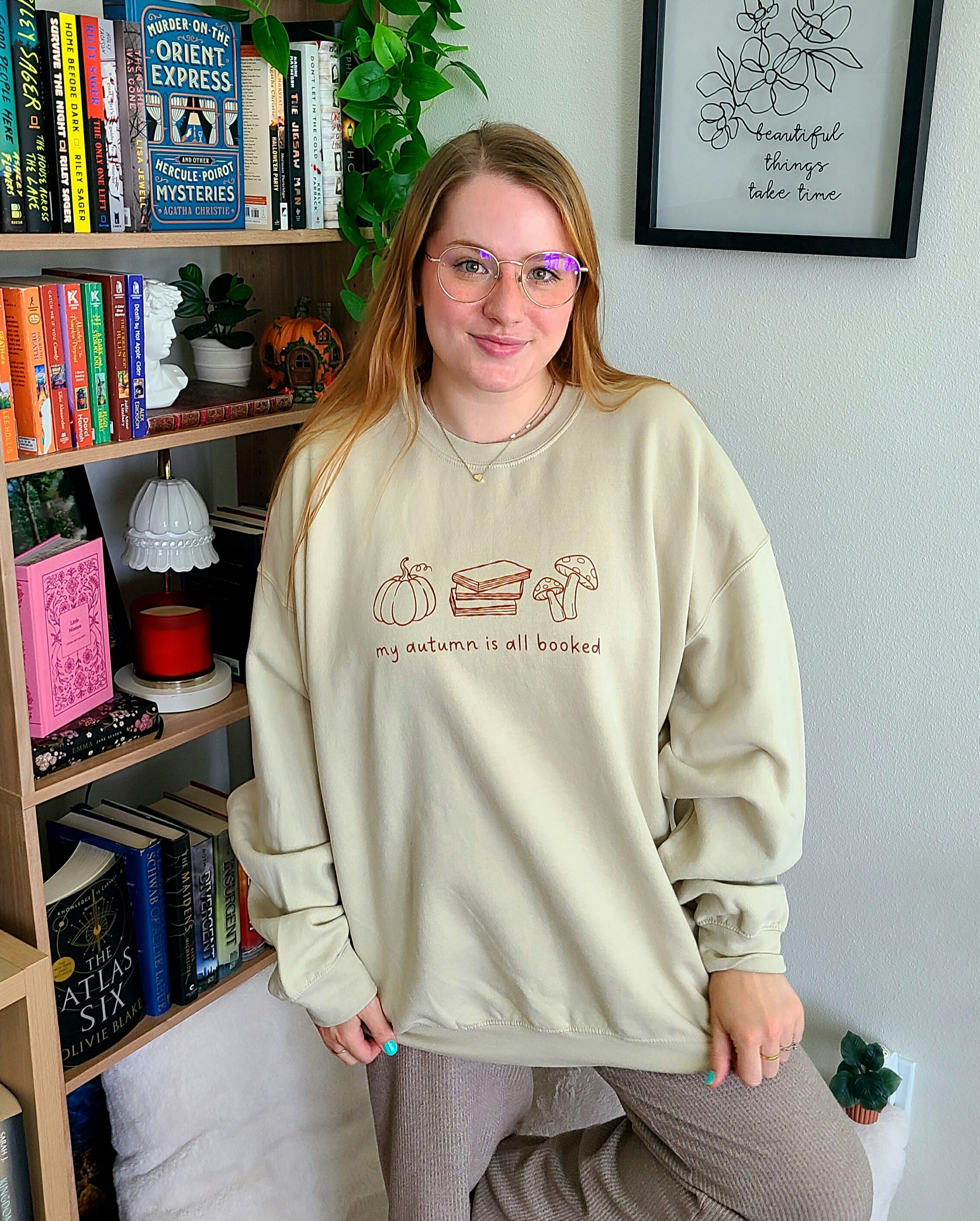 booked sweatshirt (autumn edition)